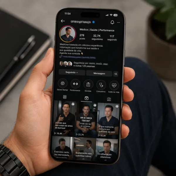 Autoridade que converte: como estruturamos o posicionamento de um médico para atrair pacientes certos — case de sucesso NewSeed, agência de marketing digital Londrina-PR